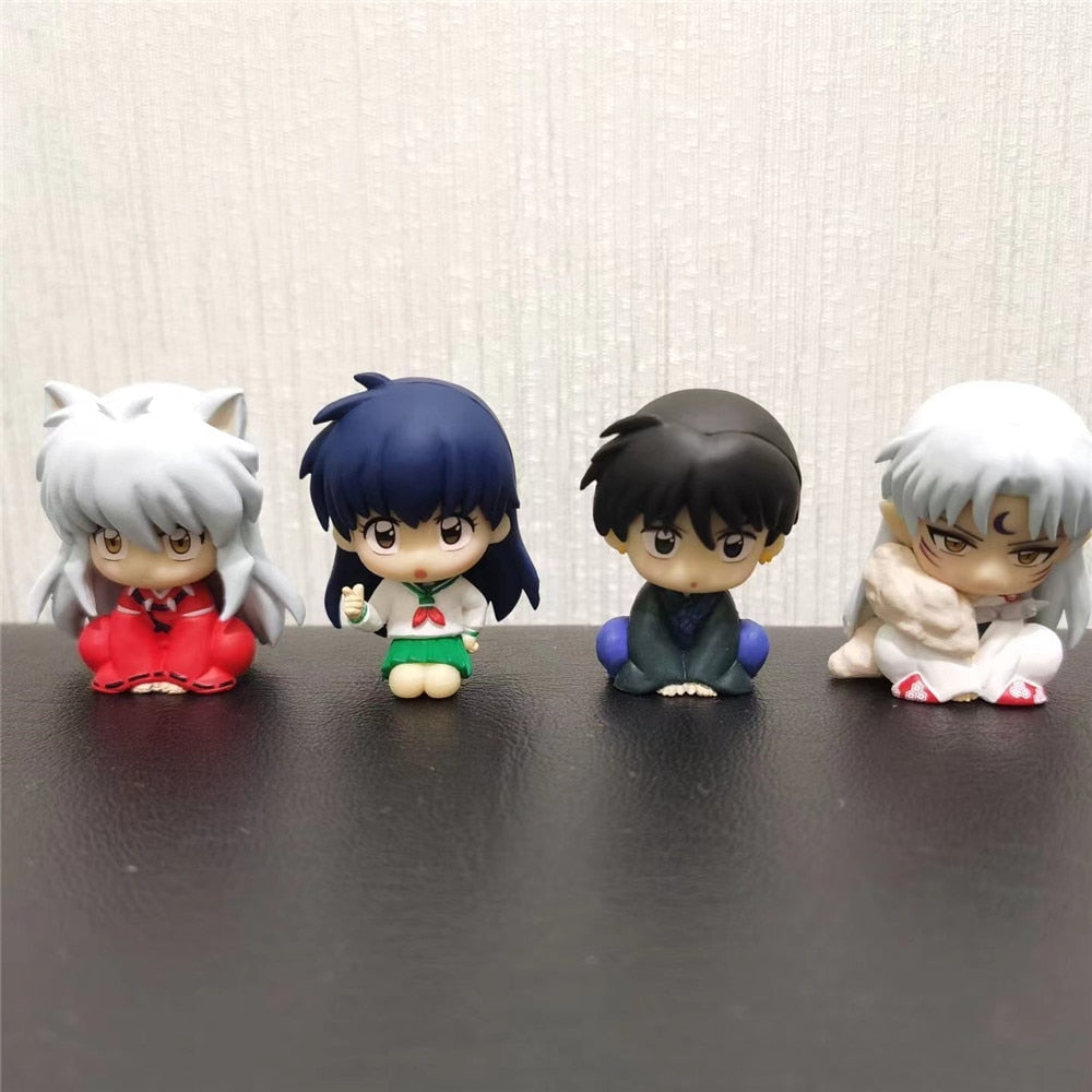 Set 4 figuras Inuyasha