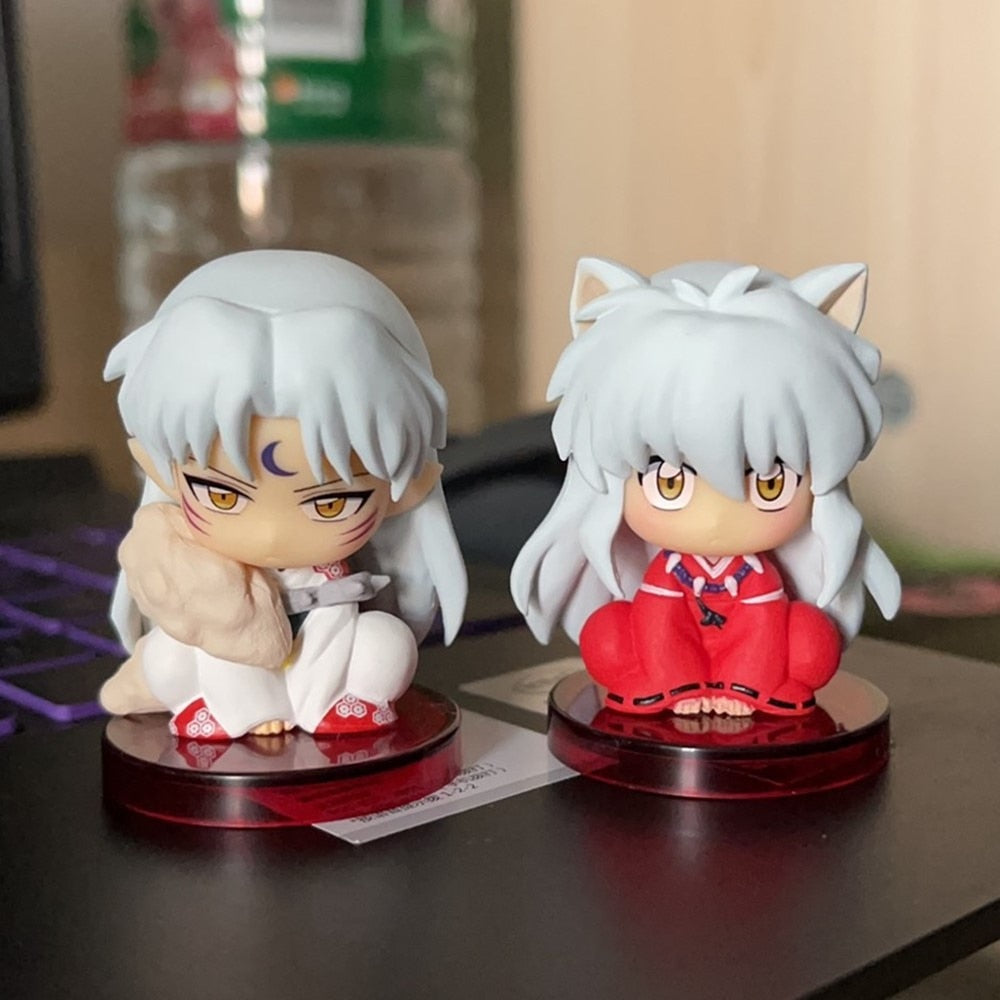 Set 4 figuras Inuyasha