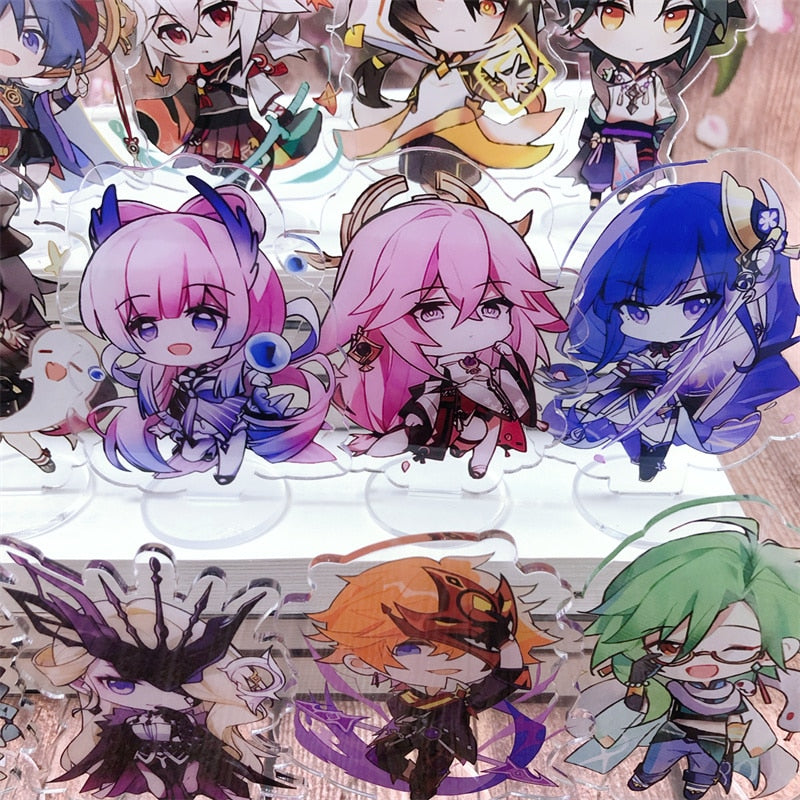 Acrílicos Genshin Impact Chibi 10 cm